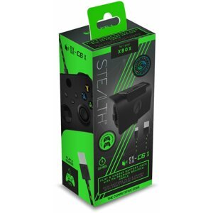 Kontroller tartozék STEALTH Play and Charge Kit - Black - Xbox One & Xbox Series X|S