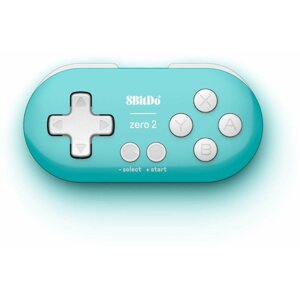 Kontroller 8BitDo Zero 2 Wireless Controller - Turquoise Edition - Nintendo Switch