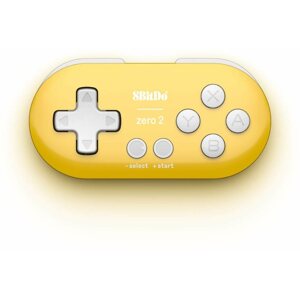 Kontroller 8BitDo Zero 2 Wireless Controller - Yellow Edition - Nintendo Switch