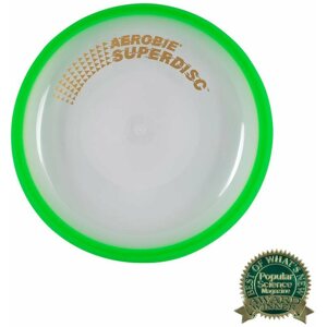 Frizbi Aerobie Superdisc 25 cm - zöld