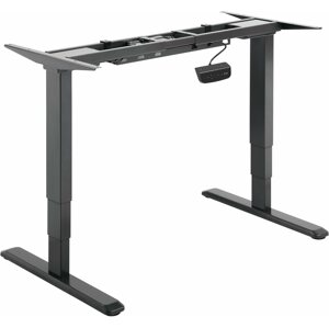 Állítható magasságú asztal AlzaErgo asztal ET1 NewGen fekete
