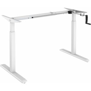 Állítható magasságú asztal AlzaErgo Table ET3 fehér