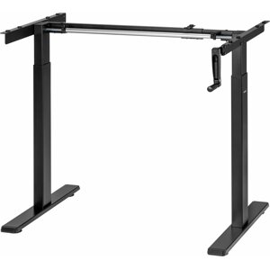 Állítható magasságú asztal AlzaErgo Table ET3 Essential fekete