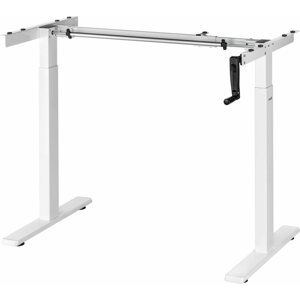 Állítható magasságú asztal AlzaErgo Table ET3 Essential fehér