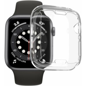 Okosóra tok AlzaGuard Crystal Clear TPU FullCase 44 mm-es Apple Watchhoz