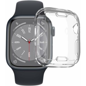 Okosóra tok AlzaGuard Crystal Clear TPU FullCase 41 mm-es Apple Watchhoz