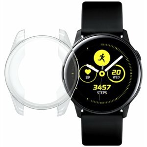 Okosóra tok AlzaGuard Crystal Clear TPU HalfCase 40 mm-es Samsung Galaxy Watch 2-höz