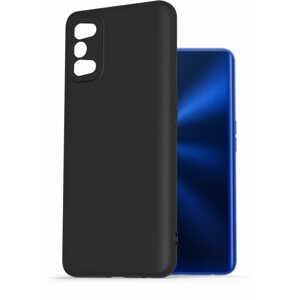 Telefon tok AlzaGuard Premium Liquid Silicone Case Realme 7 Pro fekete tok