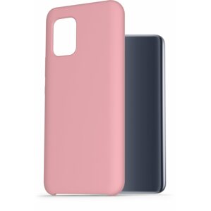 Telefon tok AlzaGuard Premium Liquid Silicone Case Xiaomi Mi 10 Lite 5G rózsaszín tok