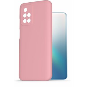 Telefon tok AlzaGuard Premium Liquid Silicone Case Xiaomi Redmi 10 / 10 (2022) rózsaszín tok