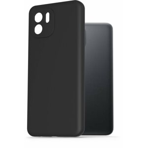 Telefon tok AlzaGuard Premium Liquid Silicone Case a Xiaomi Redmi A2 készülékhez, fekete