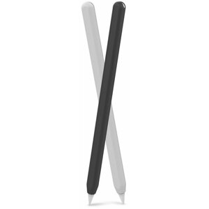 Érintőceruza tartozék AhaStyle tokok Apple Pencil 2 érintőceruzákhoz, fekete és fehér