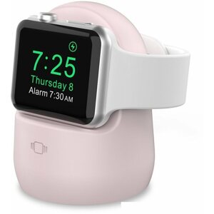 Óratartó AhaStyle Szilikon állvány Apple Watch okosórához - rózsaszín