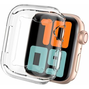 Okosóra tok AhaStyle TPU tok az Apple Watch számára 38 MM, átlátszó, 2 db
