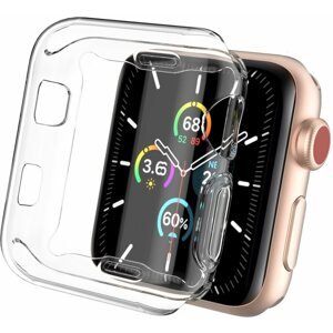Okosóra tok AhaStyle TPU tok az Apple Watch számára 42 MM, átlátszó, 2 db