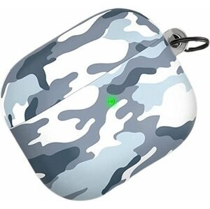Fülhallgató tok Ahastyle TPU tok AirPods 3 készülékhez Navy-camouflage