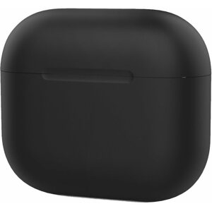 Fülhallgató tok AhaStyle AirPods 3 tok LED jelzéssel fekete