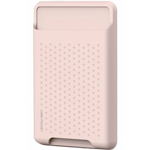 MagSafe tárca AhaStyle szilikon magsafe pénztárca Apple iPhone-hoz, rózsaszínű