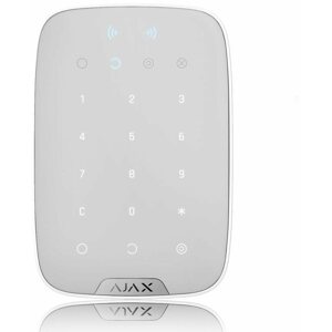 Billentyűzet Ajax KeyPad Plus fehér (26078)