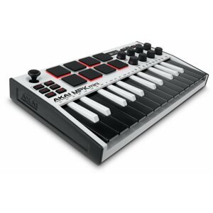 MIDI billentyűzet AKAI MPK mini MK3 White