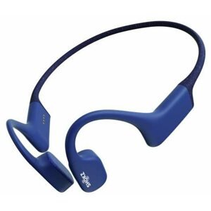 Vezeték nélküli fül-/fejhallgató Shokz OpenSwim MP3 fülhallgató, fül előtti 4GB, kék színben