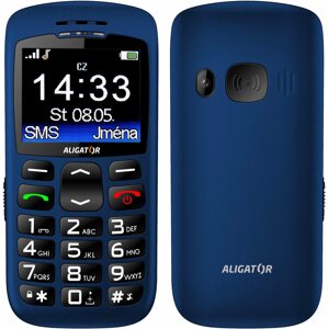 Mobiltelefon Aligator A670 Senior Blue