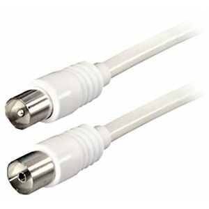 Koax kábel IEC-Male - IEC-Female 2.5m koaxiális kábel