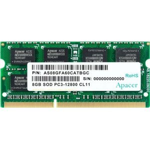 RAM memória Apacer SO-DIMM 8GB DDR3L 1600MHz CL11