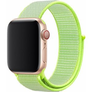 Szíj Eternico Airy Apple Watch 38mm / 40mm / 41mm  Satin Green and Green edge
