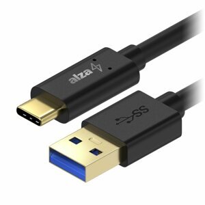 Adatkábel AlzaPower Core USB-C 3.2 Gen 1, 1m fekete