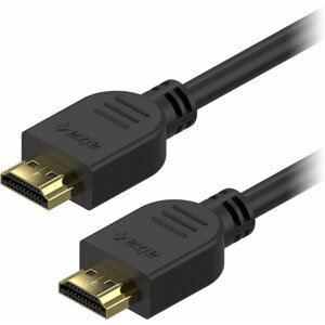 Videokábel AlzaPower Core HDMI 1.4 High Speed 4K 1m fekete
