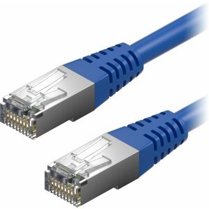 Hálózati kábel AlzaPower Patch CAT5E FTP 0,5 m kék