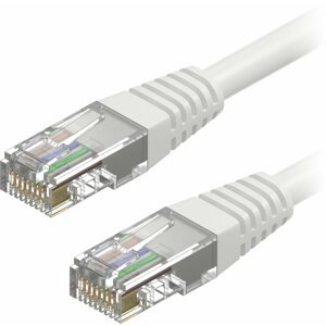 Hálózati kábel AlzaPower Patch CAT5E UTP 1m fehér