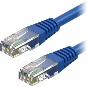 Hálózati kábel AlzaPower Patch CAT6 UTP 5 m kék