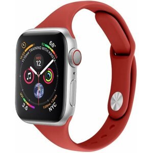 Szíj Eternico Essential Thin az Apple Watch 42mm / 44mm / 45mm tomato red méret S-M