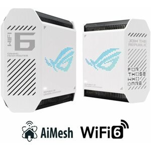 WiFi rendszer ASUS ROG Rapture GT6 (2-pack, White)