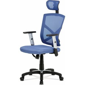 Irodai szék AUTRONIC Kokomo fekete / kék
