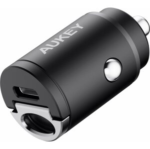 Autós töltő Aukey Nano Series 20W USB-C Port Car Charger