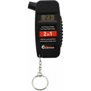 Nyomásmérő COMPASS Keréknyomás mérő 2 az 1-ben