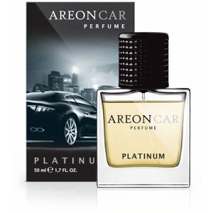 Autóillatosító AREON PERFUME GLASS 50ml Platinum