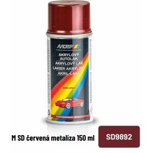 Festékspray MOTIP M SD piros met.150 ml