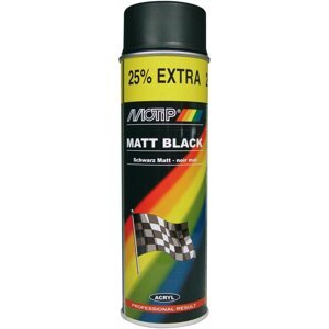 Festékspray MOTIP M fekete matt 500 ml
