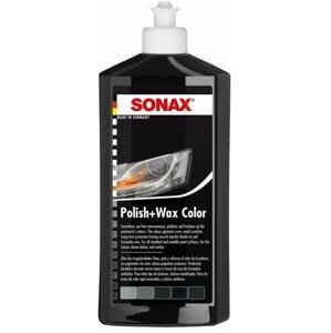 Autó wax SONAX Polír & Wax COLOR fekete, 500ml