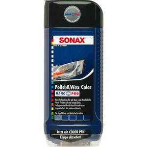 Autóviasz SONAX Polír és Wax NanoPro kék, 500 ml