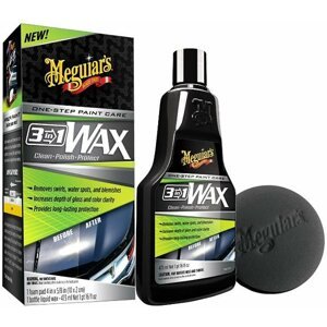 Autó wax Meguiar's 3-in-1 Wax - 3 az 1-ben viasz fényezővel, 473 ml