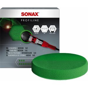 Csiszolókorong Sonax Profiline Csiszolókorong közepes zöld - 160 mm