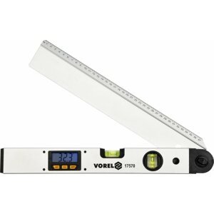 Szögmérő Vorel Vízmérték és szögmérő 400 mm