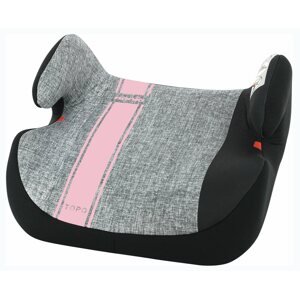 Ülésmagasító NANIA Topo Comfort First Line Pink 15-36 kg