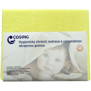 Matracvédő huzat COSING Higiénikus matracvédő membránnal 120 × 60 cm - sárga