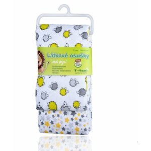 Gyerek fürdőlepedő T-tomi textil fürdőlepedő grey hedgehogs, 2 db